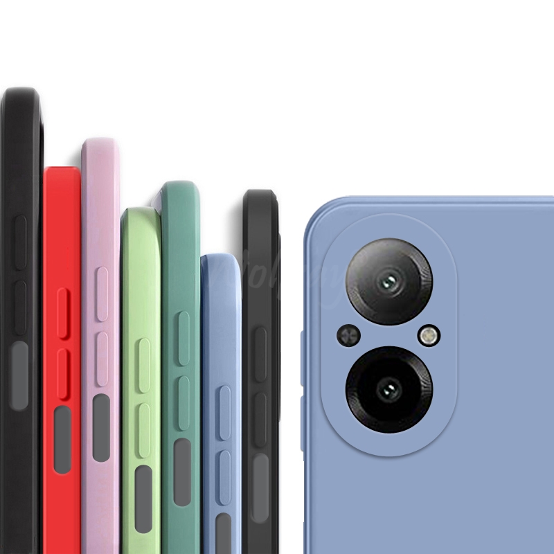 Realme C67 - Für Realme C67 Fall flüssiges Silikon