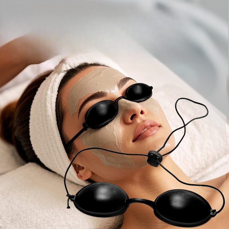 Light Therapy Glasses - Für Photon Beauty Rotlichttherapie-Gerät Langlebige Silikon-Schutzbrille