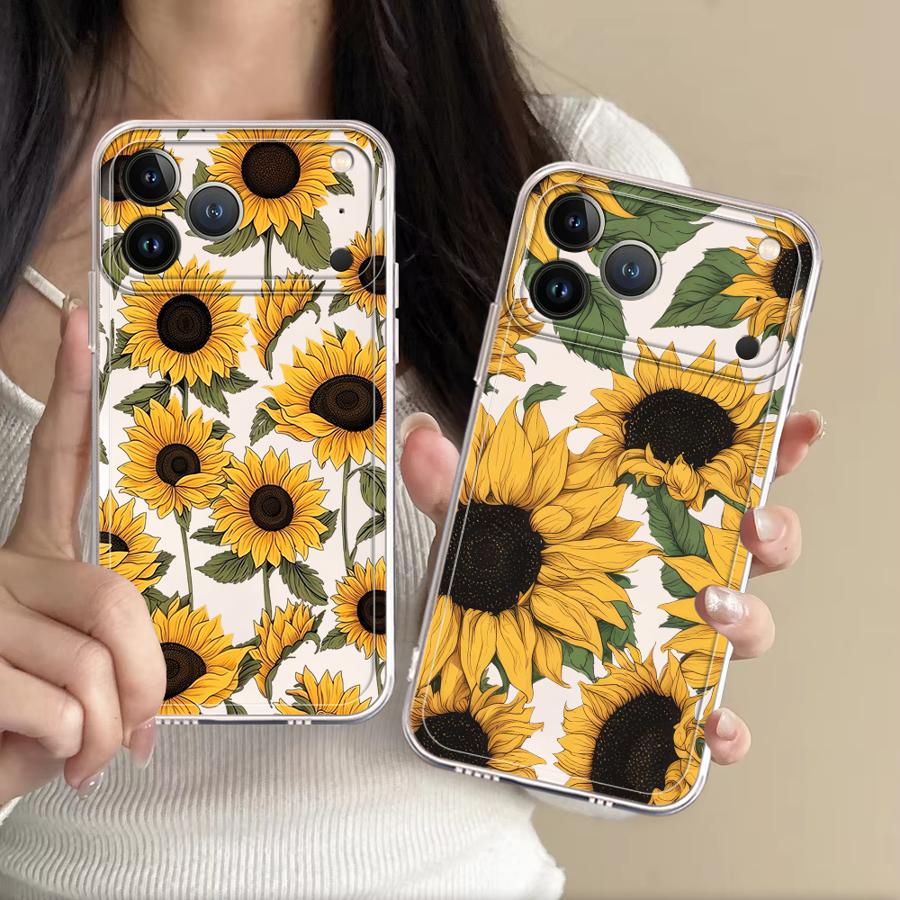 Niedliche Sonnenblumenmuster-H – Apple Iphone 15 Bewertung und Preis