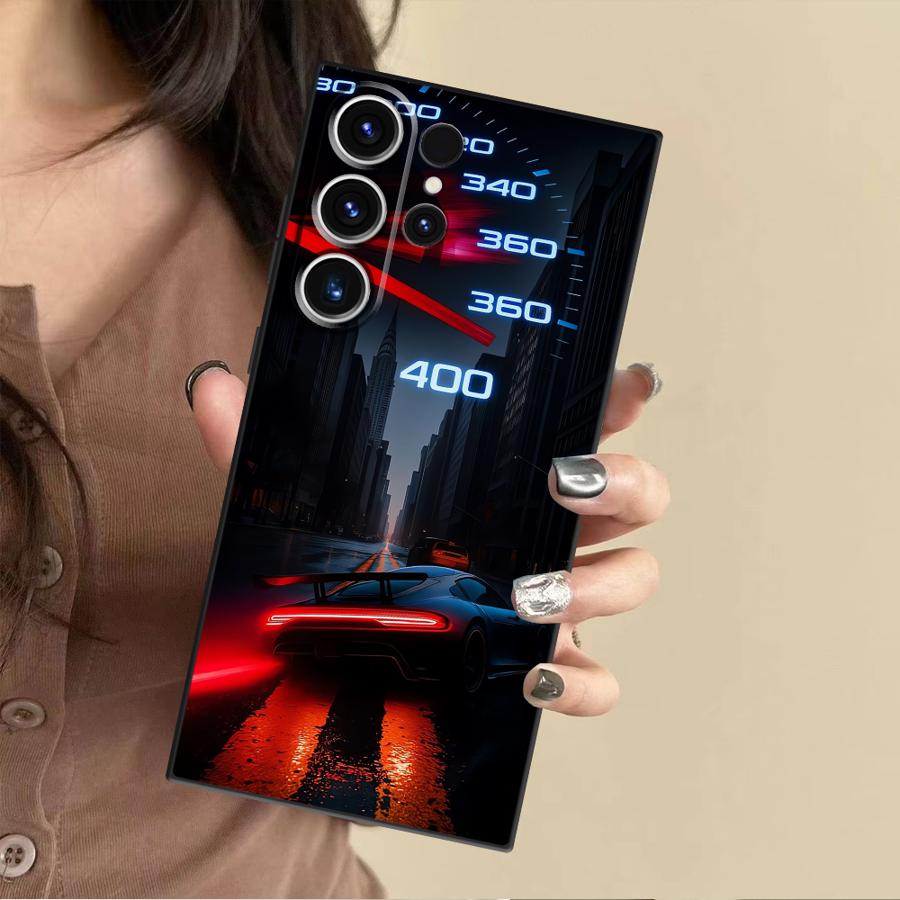 Rote Auto-Messinstrument-Hülle – Samsung Galaxy S24 Bewertung und Preis