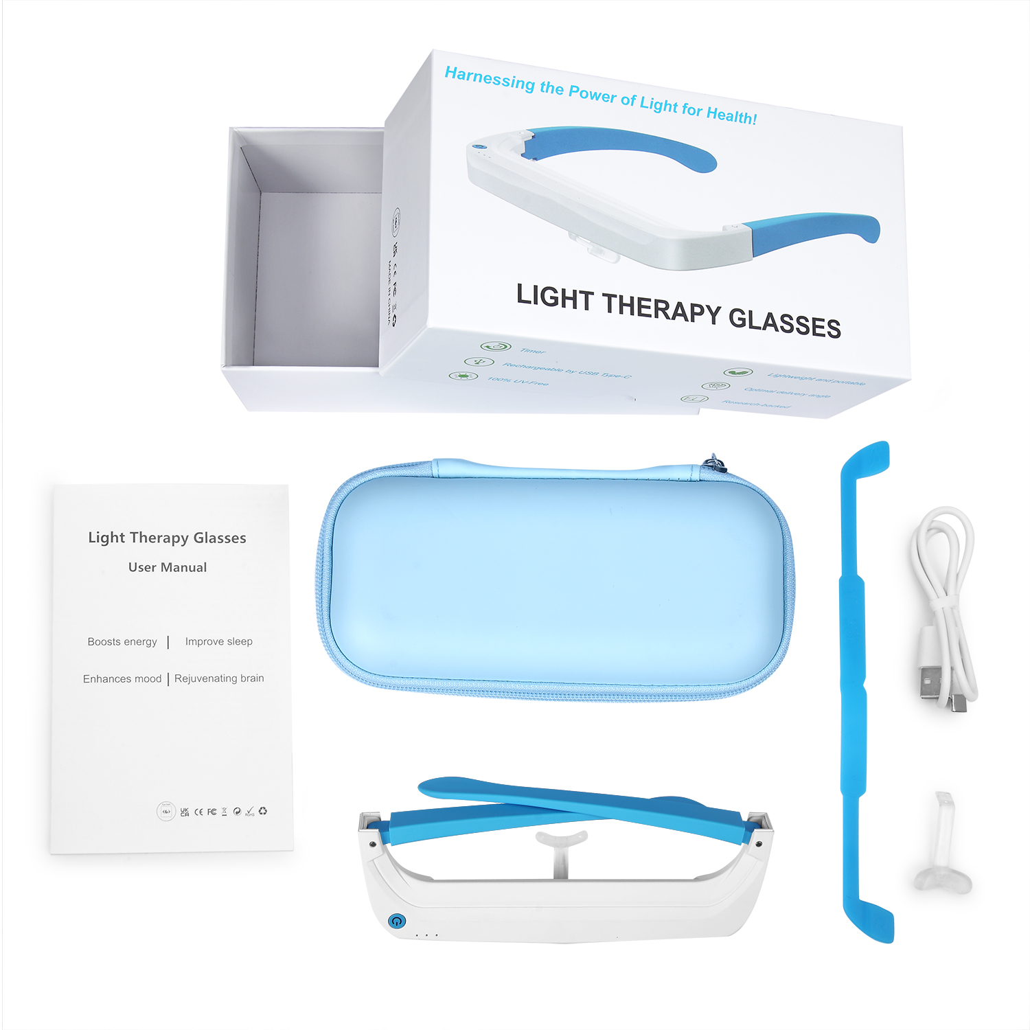 Schlaffördernde und Geist Beru – Light Therapy Glasses Bewertung und Preis