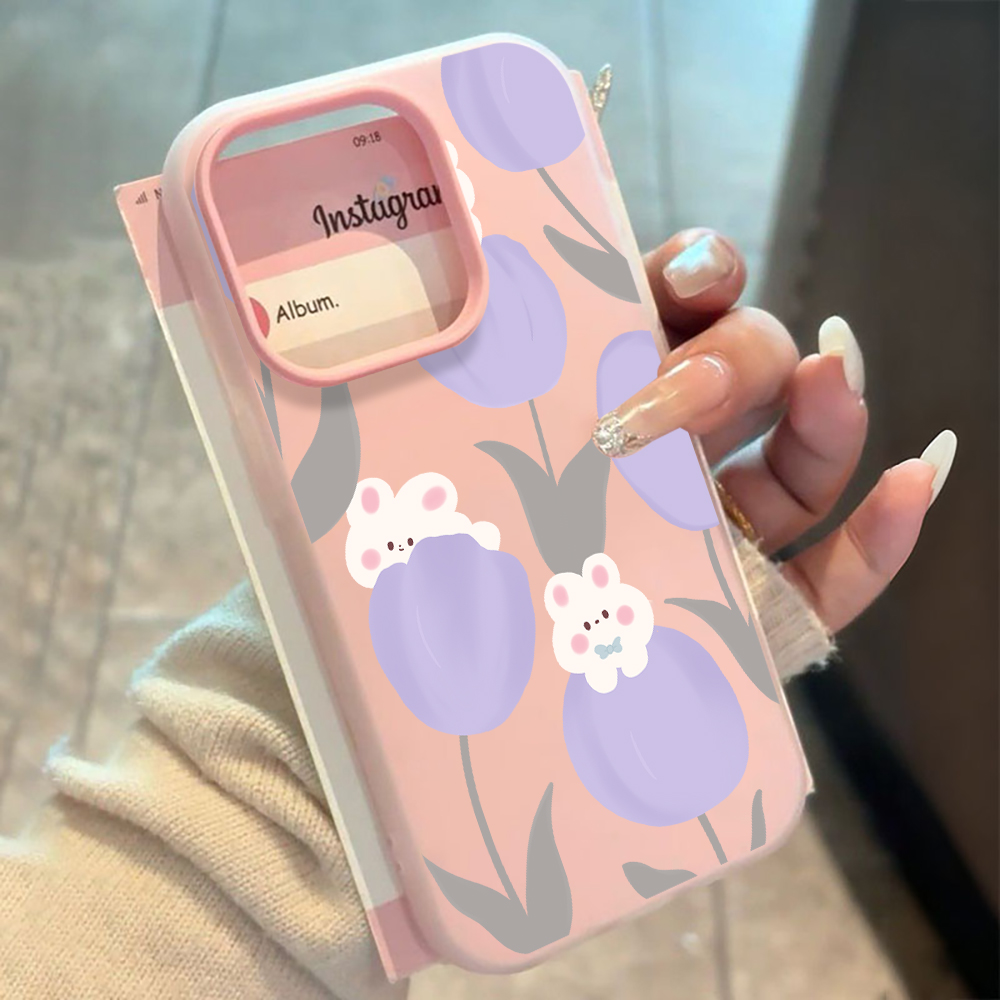 Weiche Lavendel-Tulpen Handyhü – Xiaomi Redmi Note 14 Bewertung und Preis